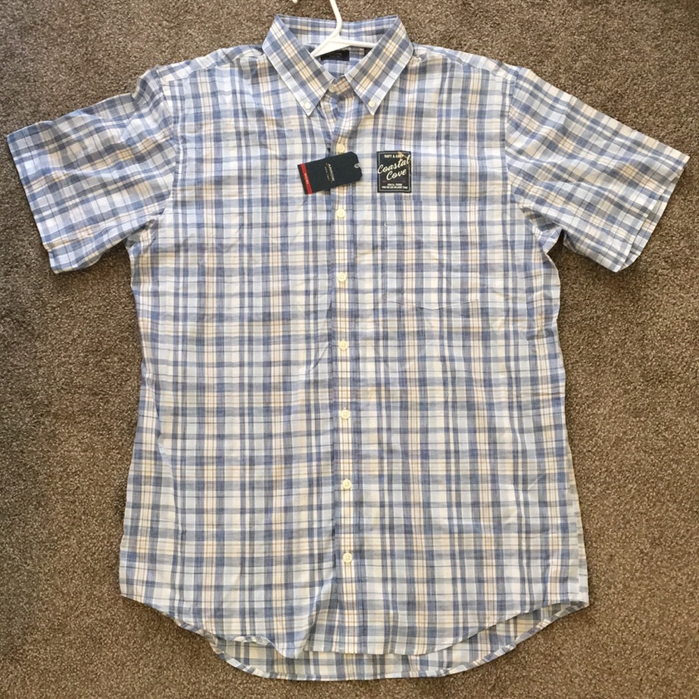 Arrow Big & Tall Short Sleeve Shirt NWT